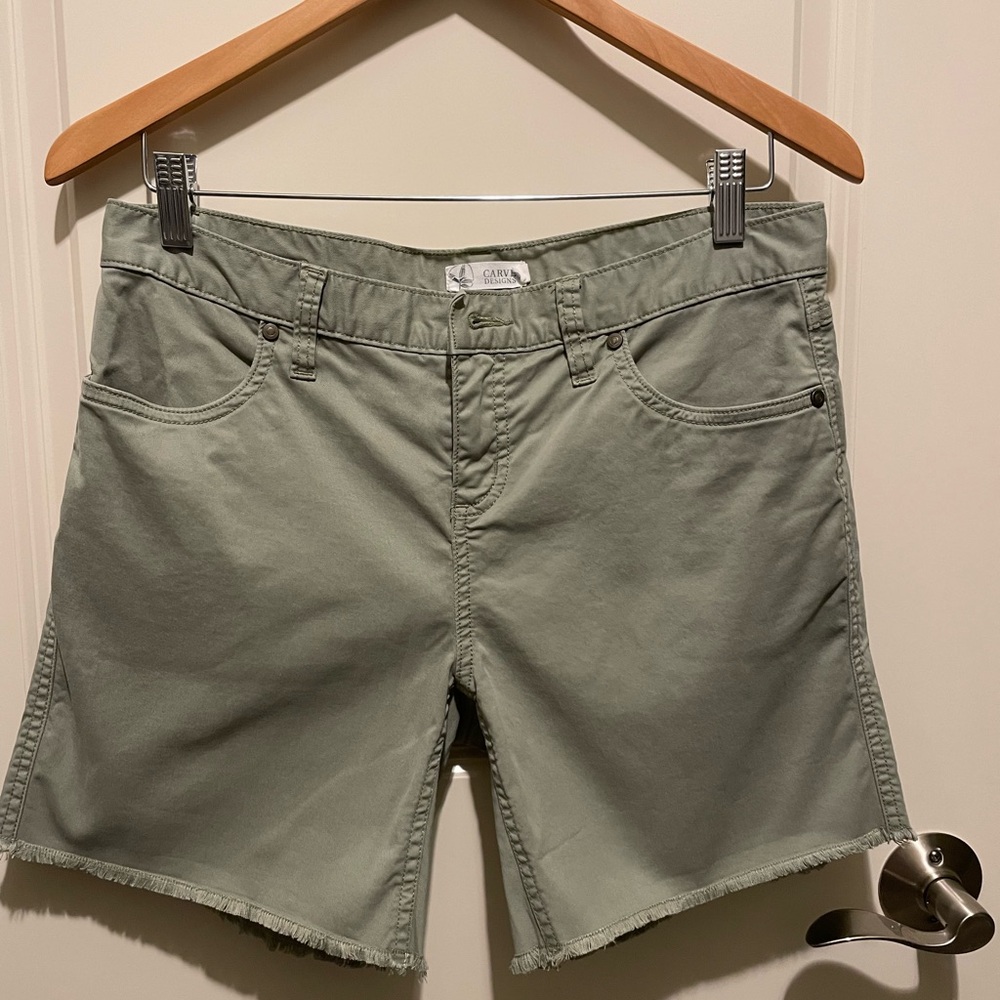Carve Designs Green Oahu Shorts